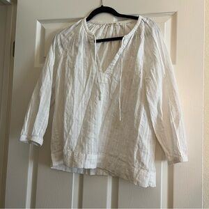 marine layer boho peasant top
